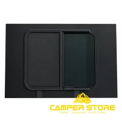 Cristal trasero con ventana corredera con MOSQUITERA Ducato, Jumper, Boxer +2006. Izquierda