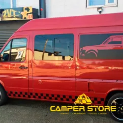 Ventana lateral para MB Sprinter y VW LT 1996-2005. Izquierda