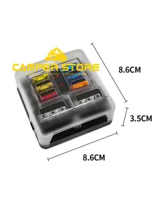 Caja Portafusibles. 6 unidades 2