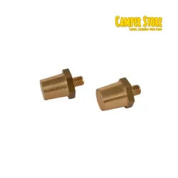 Bornes cónicos para baterías. M8. Pack de 2. +/-