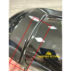 RASTRO. Protector Retrovisor de brazo largo Ducato AUTOCARAVANA. Negro. Pack de 2