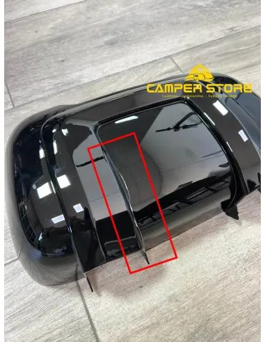 RASTRO. Protector Retrovisor de brazo largo Ducato AUTOCARAVANA. Negro. Pack de 2
