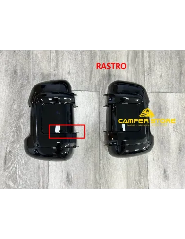RASTRO. Protector Retrovisor de brazo largo Ducato AUTOCARAVANA. Negro. Pack de 2