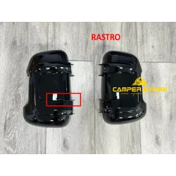 RASTRO. Protector Retrovisor de brazo largo Ducato AUTOCARAVANA. Negro. Pack de 2