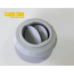 Rejilla obturable para calefacción. Gris