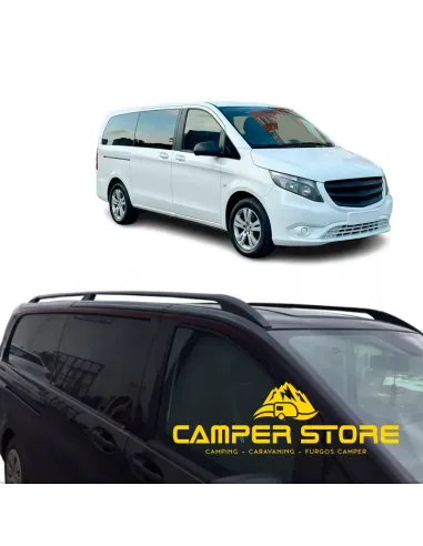 Barras de Techo Solid Alu Black Vito / Viano 639 y 447