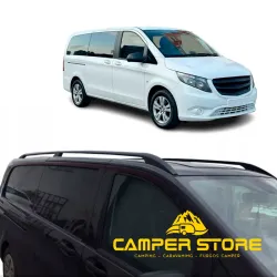 Barras de Techo Solid Alu Black Vito / Viano 639 y 447