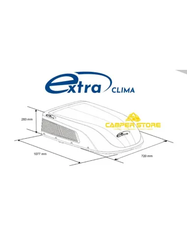 Aire acondicionado ExtraCLIMA con inversor. 2650 W. Blanco