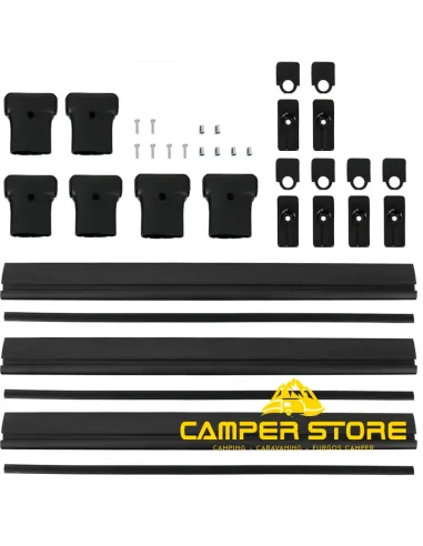 Baca para barras de techo 3 piezas VW T7 - Custom V710