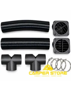 Kit de distribución de aire T y T para calefacciones Nordkapp de 2 kW 2
