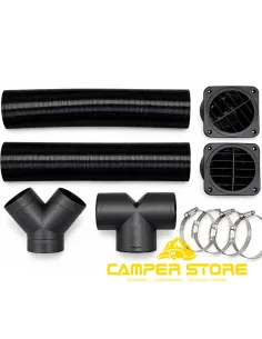 Kit de distribución de aire T e Y para calefaccionesNordkapp de 5 y 8 Kw