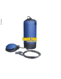Ducha de camping con bomba de pie. 12 Litros