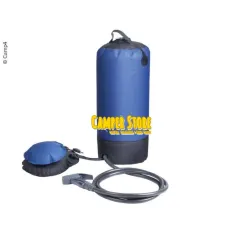 Ducha de camping con bomba de pie. 12 Litros