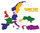 Vinilo Adhesivo mapa de Europa para autocaravanas