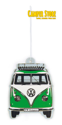 Ambientador con diseño de VW T1 - Manzana Verde